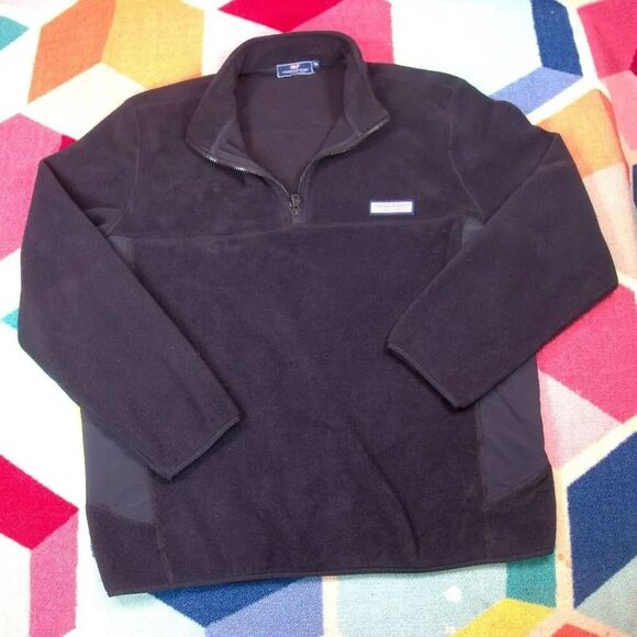 Vineyard Vines 1/4 Zip Fleece Pullover Jacket Size XL - Picture 1 of 3